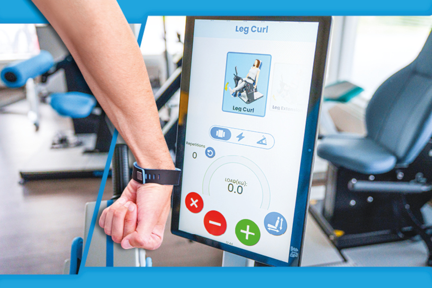 HUR XL-Touchdisplay SmartTouch Hi5 – 15,6 Zoll großes Touchdisplay an Trainingsgerät