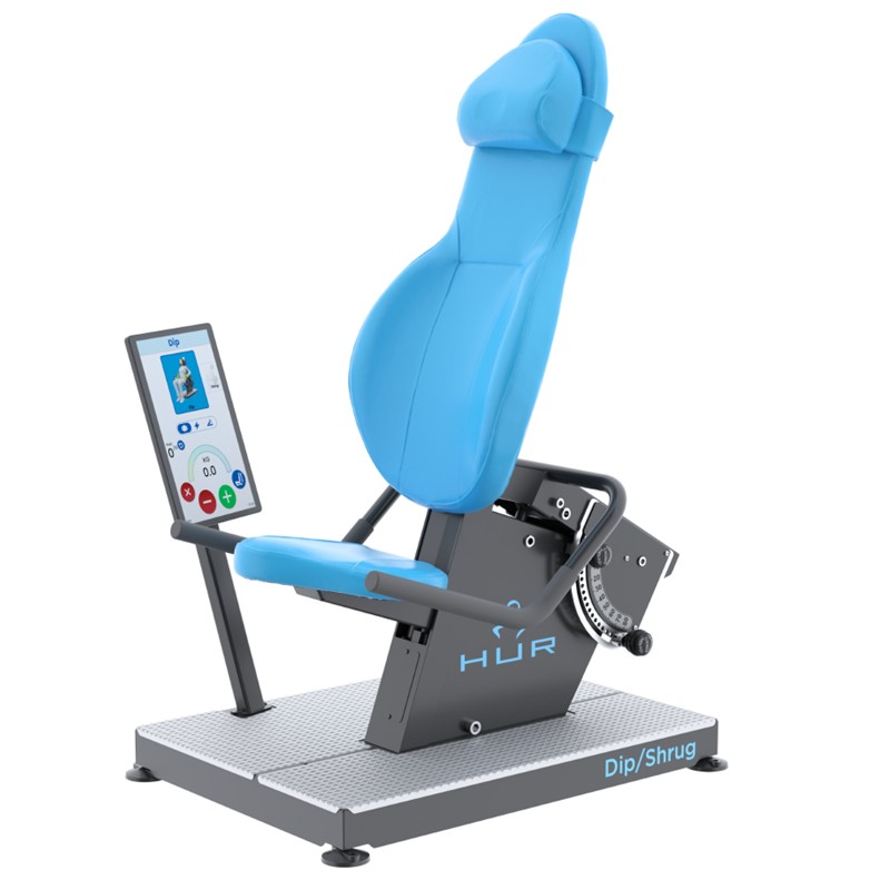 HUR Krafttraingsgerät Fitnessgerät Trainingsgerät Oberkörper Active Line 3125 Hi5 Dip Shrug Schultern Arme Triceps Brust Muskeln