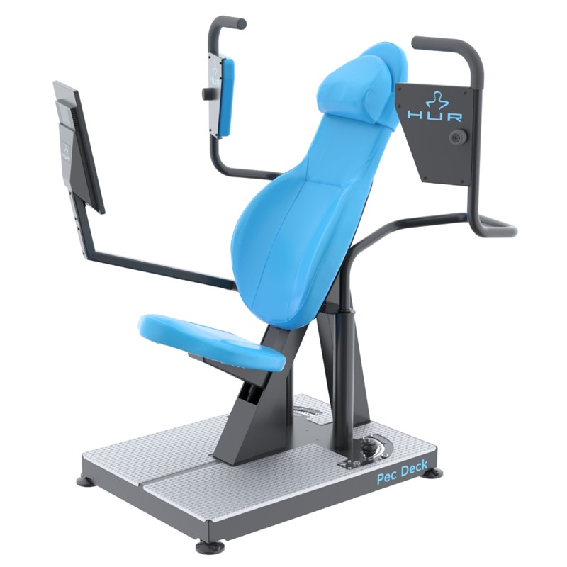 HUR Krafttraingsgerät Fitnessgerät Trainingsgerät Therapiegerät Oberkörper Active Line 5160 Hi5 Pec Deck Rehab Butterfly Brustpresse Brust Schultern Muskulatur